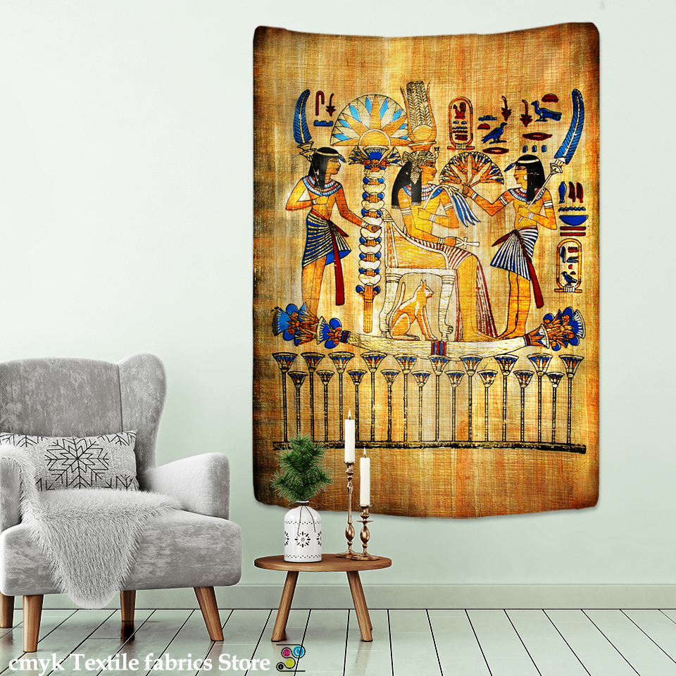 Ancient Egyptian Tribal Savage Tapestry Wall Hanging Home Dorm Decor ...